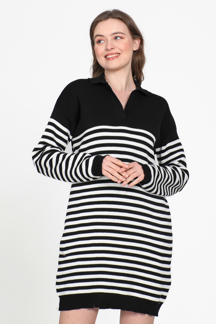 Polo Yaka Elbise / Tunik